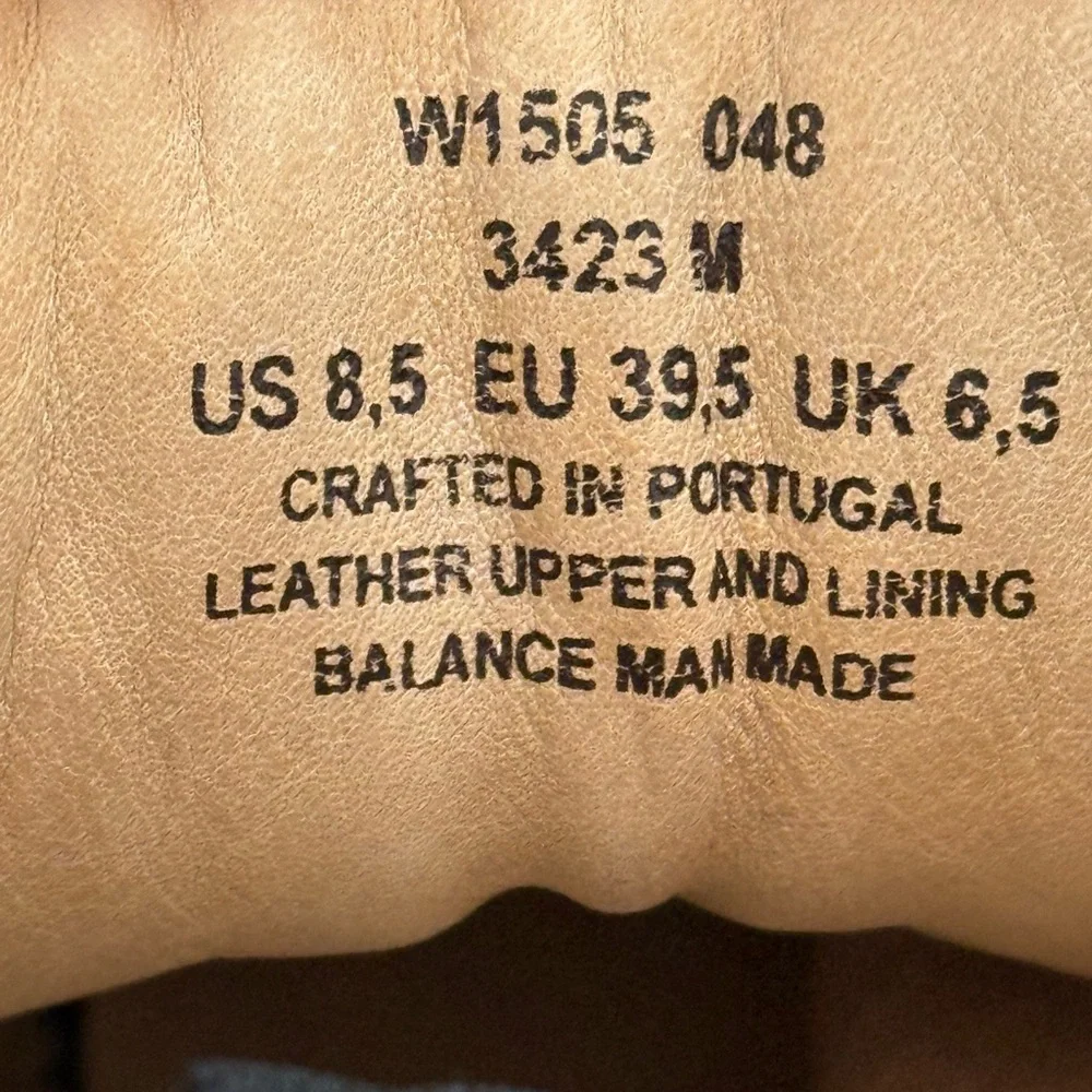 Samuel Hubbard Black Leather Moto Boots - Picture 4 of 11